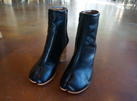 tabi leather boots (2color)