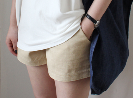 pastel cotton daily shorts (5color)